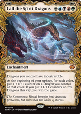 Convocar os Dragões Espíritos / Call the Spirit Dragons - Magic: The Gathering - MoxLand